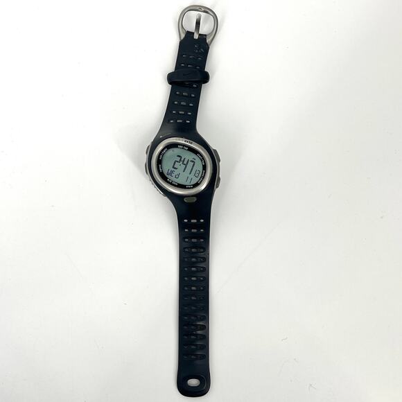 Nike Black Gray Triax CV10 SM0020 Wrist Watch Works - Picture 8 of 11